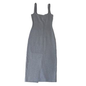 American apparel Gray midi dress